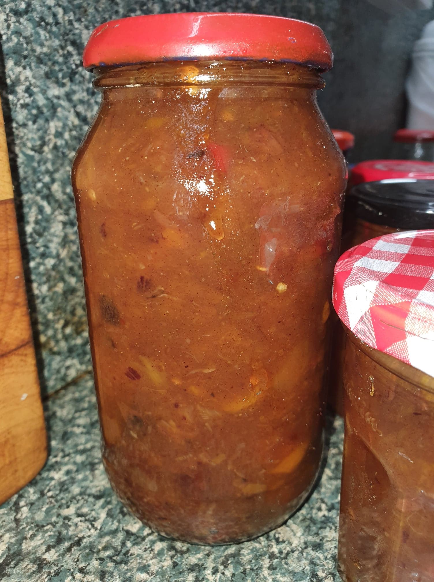 Fresh mango chutney