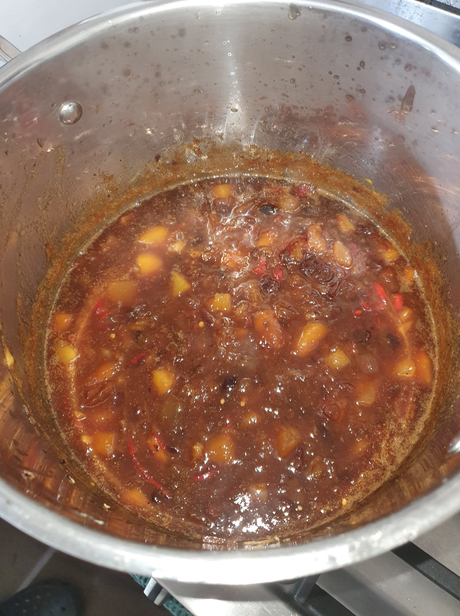 Fresh mango chutney